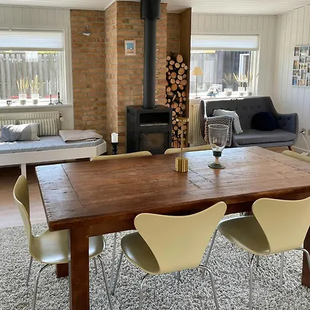 Black Wooden Summer House By The West Coast