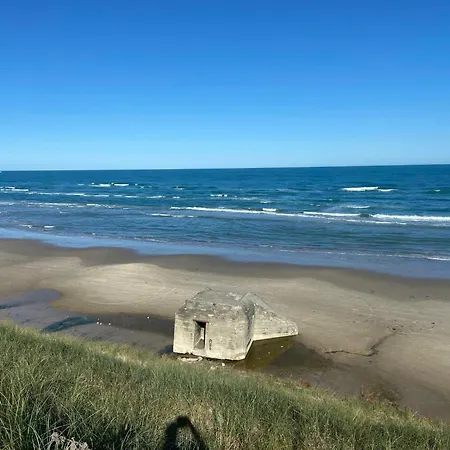 Black Wooden Summer House By The West Coast *